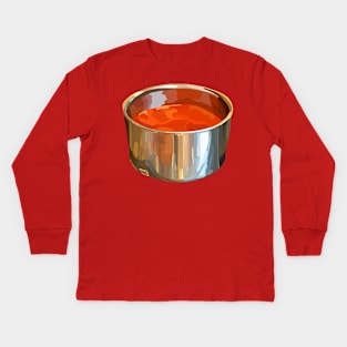 Italian Tomato Gravy Sauce Kids Long Sleeve T-Shirt